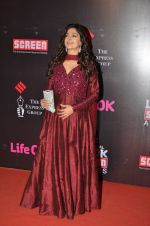 Juhi Chawla, at Life Ok Screen Awards red carpet in Mumbai on 14th Jan 2015
